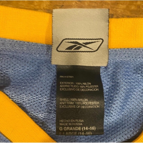 Reebok NBA Authentics Denver Nuggets Carmelo Anthony Basketball Jersey Youth LG‎ - Picture 4 of 10